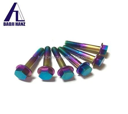 Šroub příruby z titanu